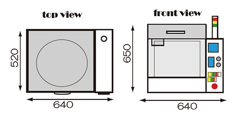 Pressure/Vacuum Compact Clean Oven PCO-083TA